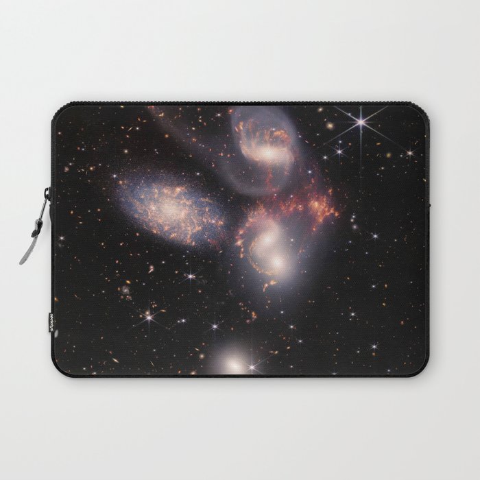 Nasa and esa picture 65 : Stephan’s Quintet by James Webb telescope Laptop Sleeve