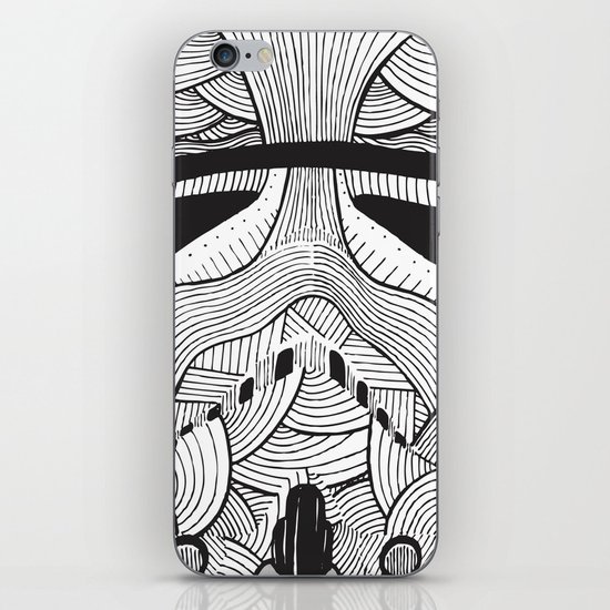 Stormtrooper: Another Drill (grey) iPhone & iPod Skin