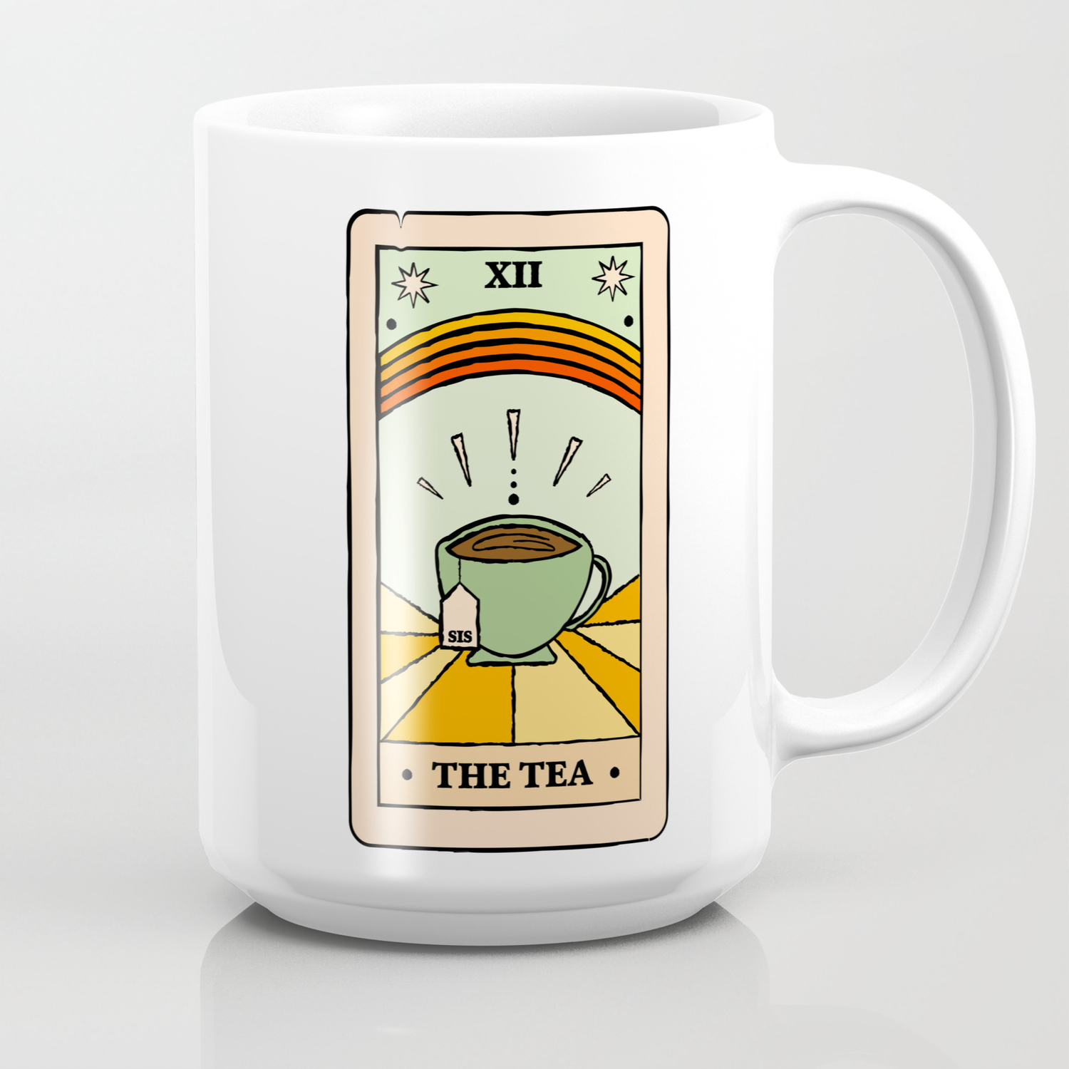 Details about  / Let Me Consult My Cards Coffee Mug Funny Tarot Card Ceramic Cup-11oz