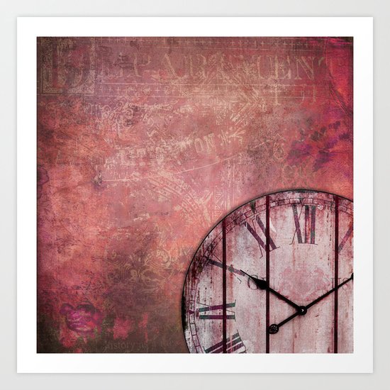 AS TIME GOES BY Art Print