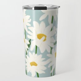 Flower Market - Oxeye daisies Travel Mug