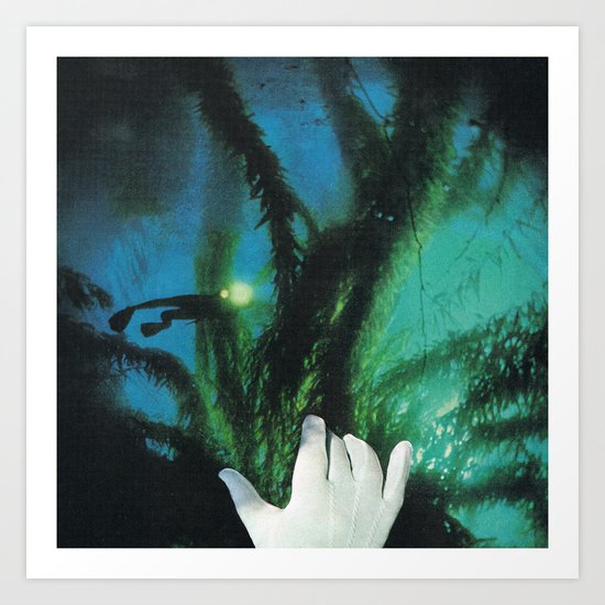 Mano invisible... Art Print