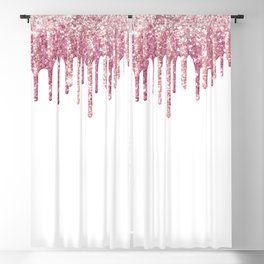 Beautiful Ice Cream Drip Pattern Design Blackout Curtain