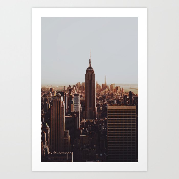 The tower rising Art Print