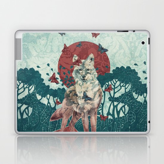Lady Butterfly Laptop & iPad Skin
