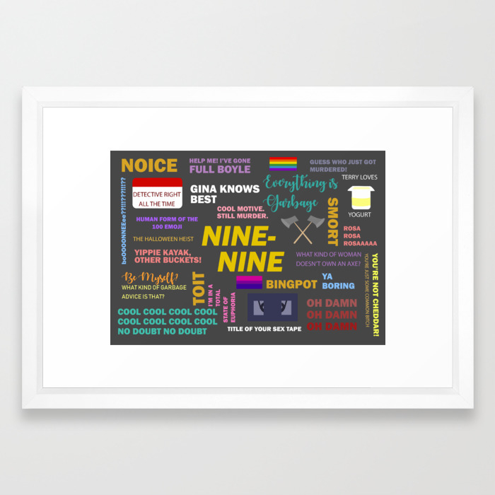 B99 Quotes Framed Art Print By Mimimeeep Society6