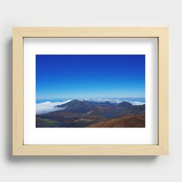 Haleakala Recessed Framed Print
