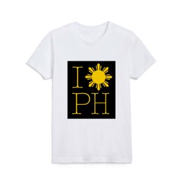I Love Philippines Kids T Shirt