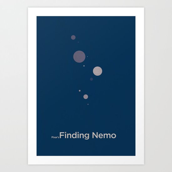 Pixar's Finding Nemo Art Print