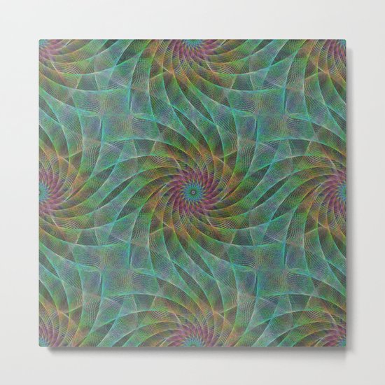Fractal Metal Print