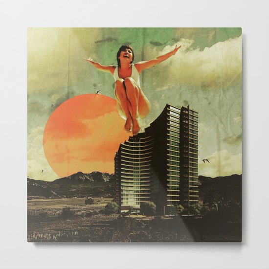 "Flying High" Metal Print