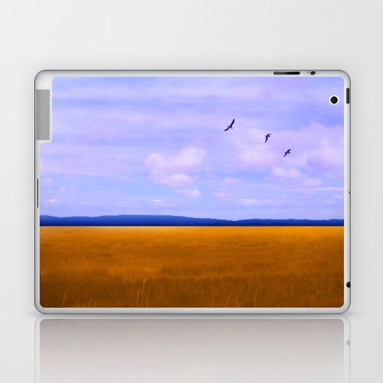 Golden Field Laptop & iPad Skin