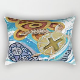 Taino/Arawak Rectangular Pillow