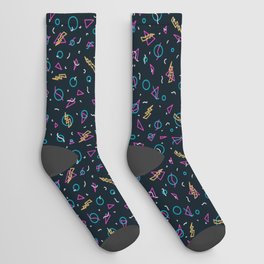 80's Arcade Carpet Socks