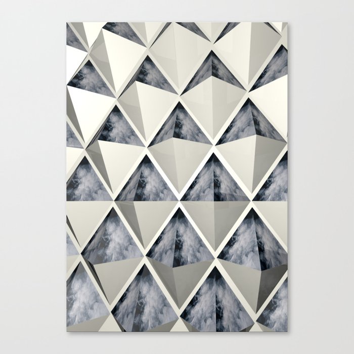 Smoky Diamond Canvas Print