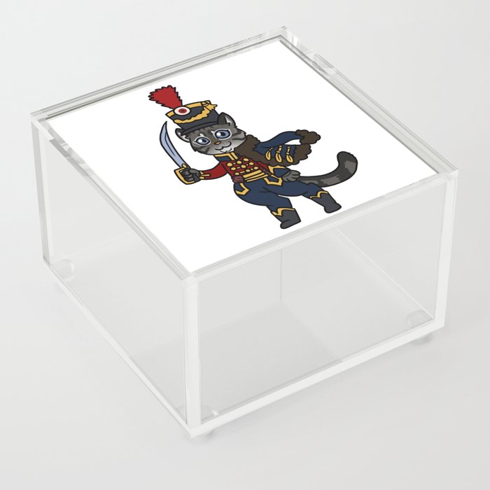 Kitty Hussar Acrylic Box