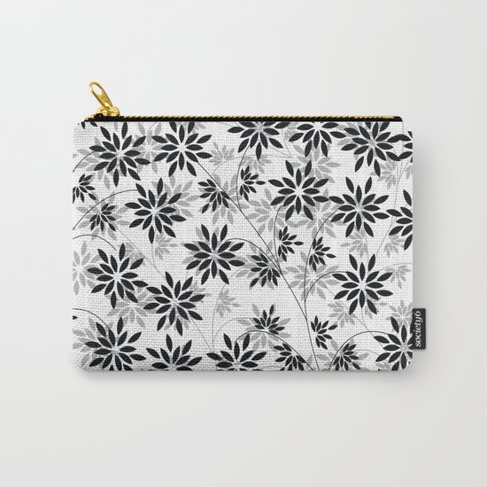BLACK AND WHITE Carry-All Pouch