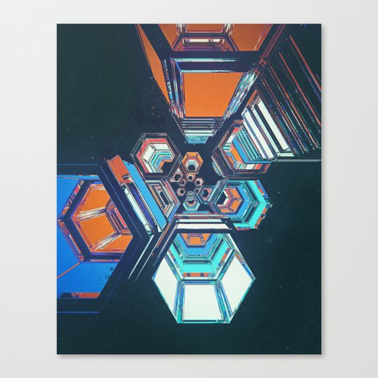 HEXOUT (01.23.16) Canvas Print