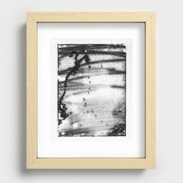 when things fell apart - i Recessed Framed Print