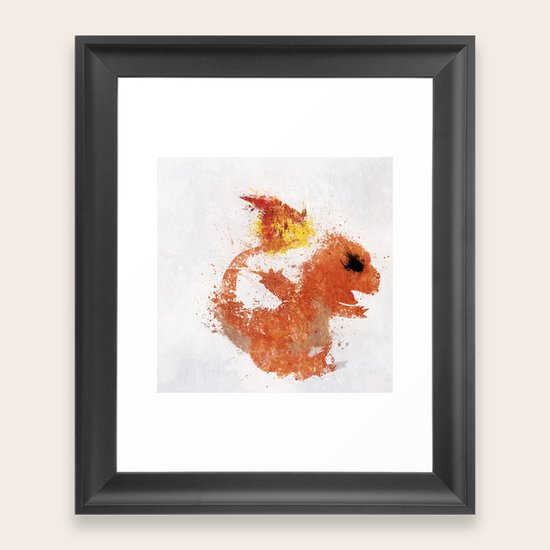 #004 Framed Art Print