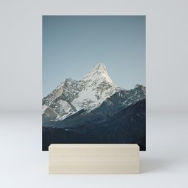 Mountains | Art print photo of Mount Ama Dablam in the Himalayas Nepal in color  Mini Art Print