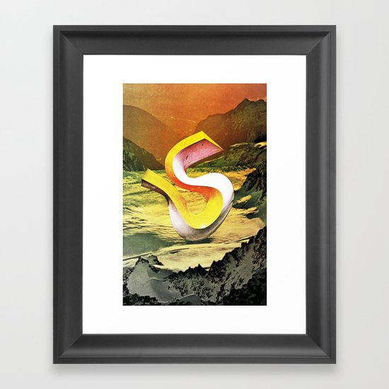 crazy egos Framed Art Print