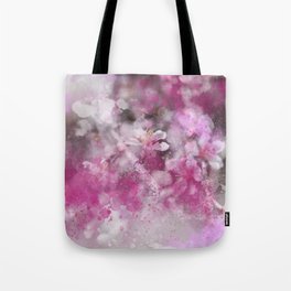 Pink Flower Tote Bag