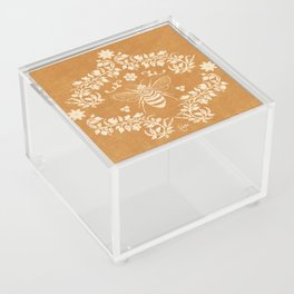 Queen Bee: Amber Acrylic Box