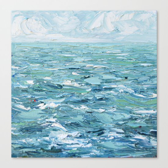 Stormy Seas Canvas Print