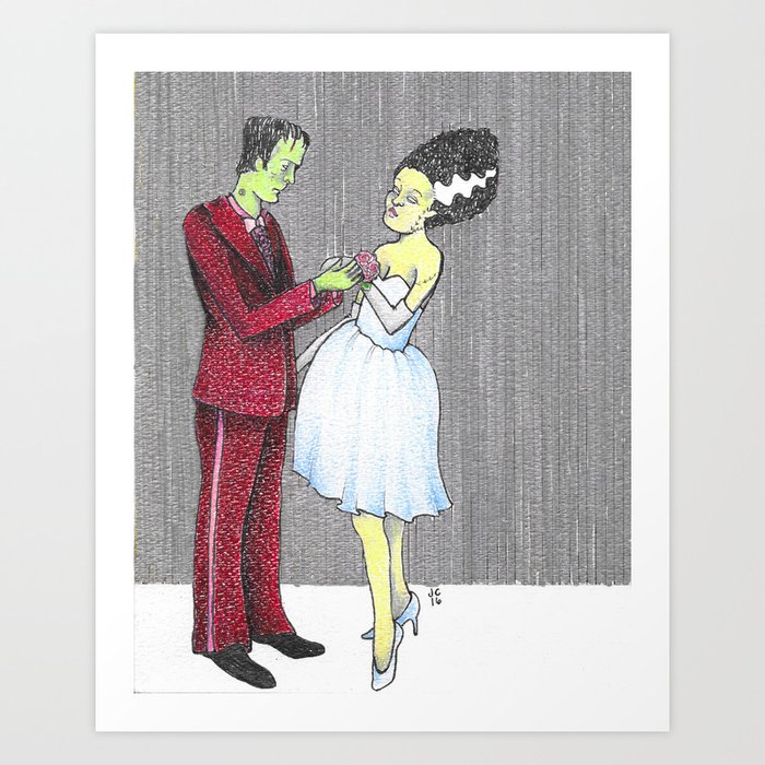 Monster Prom Art Print