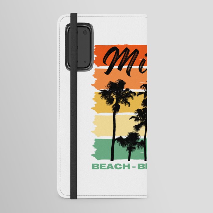 Miami - Beach Beer Babes Android Wallet Case