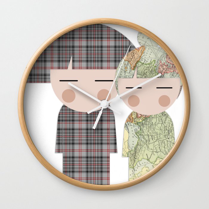 japan animation (for2) Wall Clock
