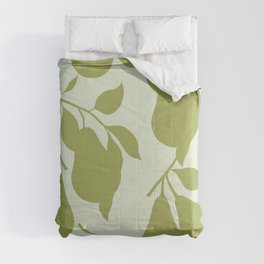 Green Pears Comforter
