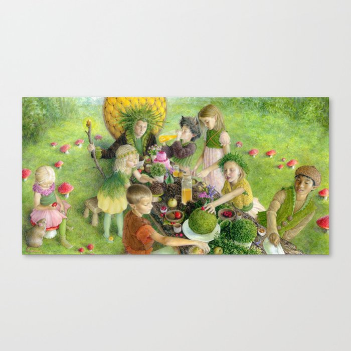 Fairy Feast Canvas Print