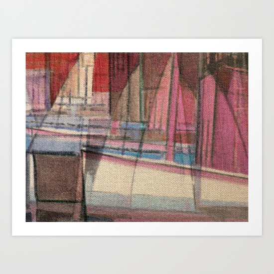 Stilt House 3 Art Print