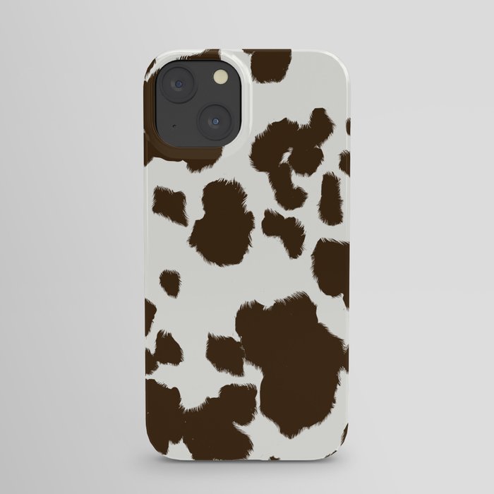 cow print iPhone Case