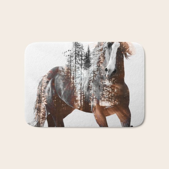 Sunset Rider Bath Mat