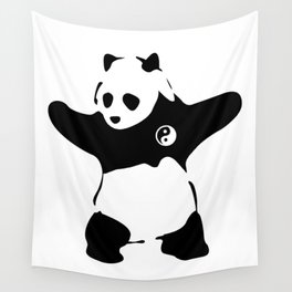 Lonely Panda Wall Tapestry