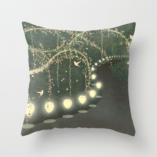 Guiding Lights Throw Pillow