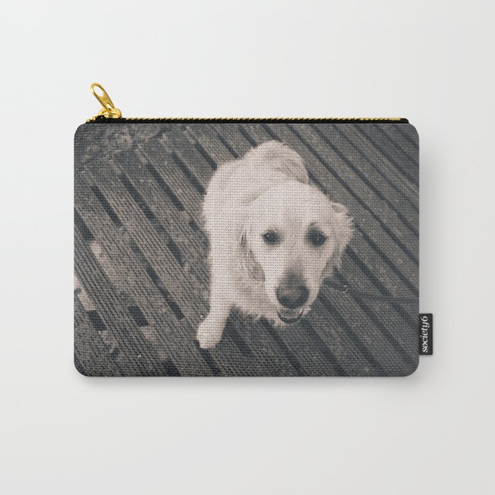 Puppy Love B&W Carry-All Pouch