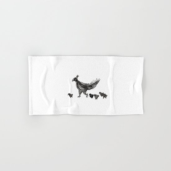 Mother Hen Hand & Bath Towel
