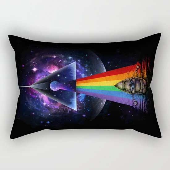 The Dark Side of the Mystery Rectangular Pillow