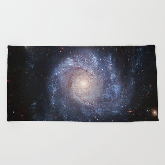 Spiral Galaxy Beach Towel
