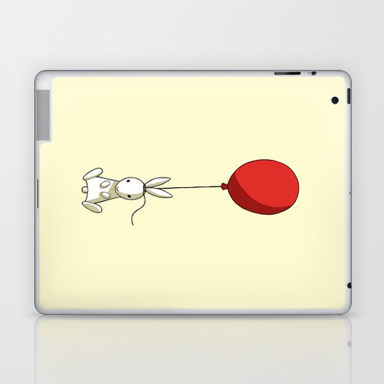 Balloon Bunny Laptop & iPad Skin
