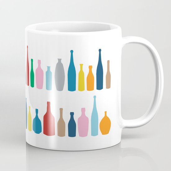 Bottles Multi Coffee Mug