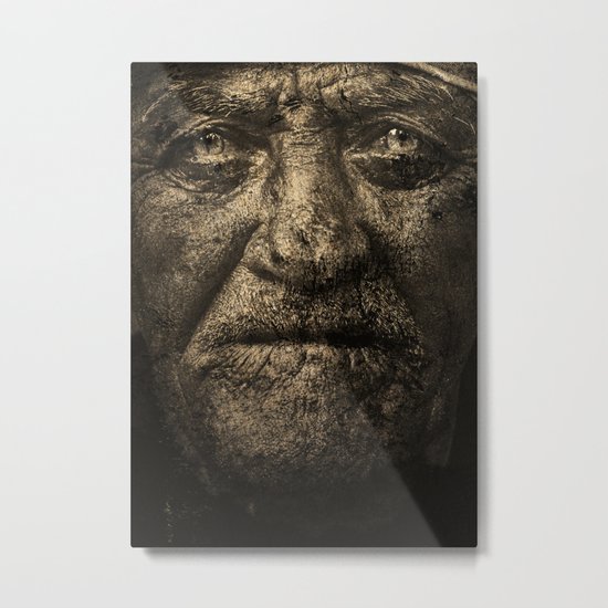 Stone People 4 Metal Print