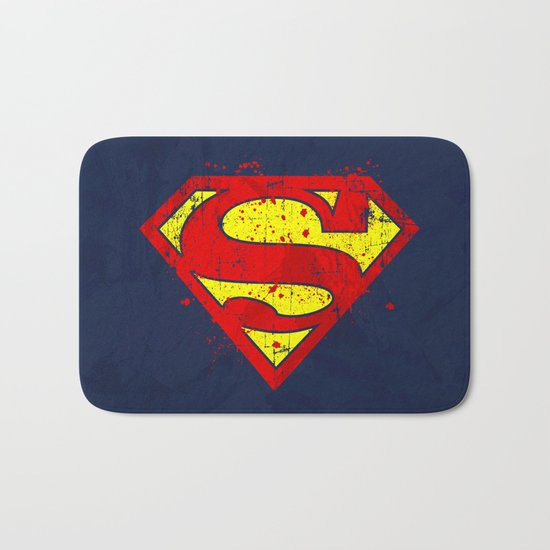 Super Man's Splash Bath Mat