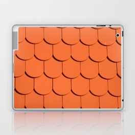 Orange Honeycomb Laptop Skin