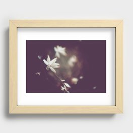 mountain flower Recessed Framed Print