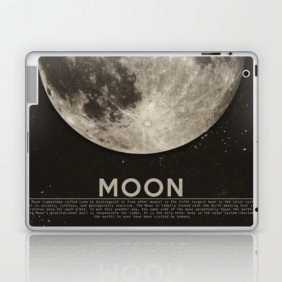 The Moon Laptop & iPad Skin